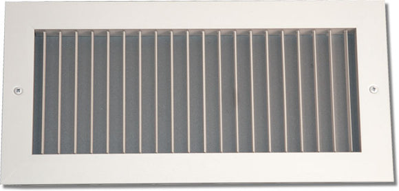 Aluminum Airfoil Blade Grille - Vertical Fixed Blade 908-22X48