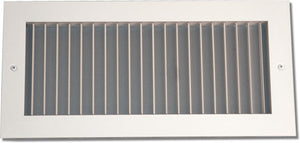 Aluminum Airfoil Blade Grille - Vertical Fixed Blade 908-18X26